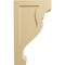 Ekena Millwork 2 1/8"W x 7"D x 12"H Medium Rockport Wood Corbel, Alder CORW02X07X12RKAL - alternate 3